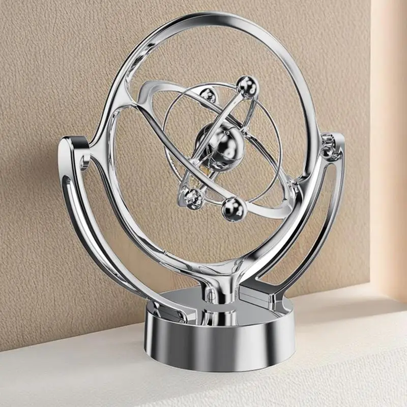 Newton Pendulum Ball Balance Ball Perpetual Kinetic Toy Educational Science Pendulum Toy Physics Tumbler Craft Home Decoration view 2