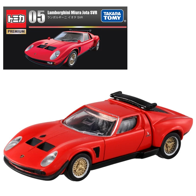 Takara Tomy Tomica Premium 05 Lamborghini Iota SVR 1:61 Car Model Replica Series Children Christmas Gifts Boy Toys 887157