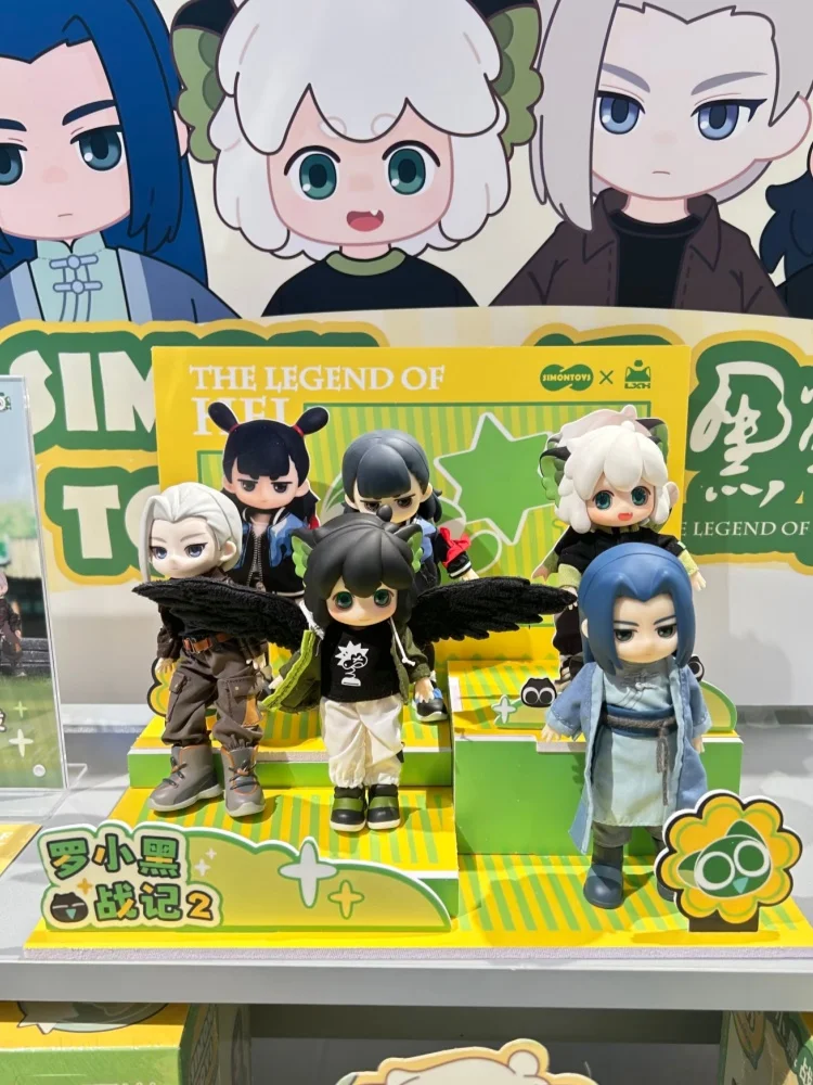 

In Stock Original The Legend Of Hei 12 Bjd Blind Box Mystery Box Dolls Kawaii Action Anime Figure Blind Box Toys Kids Gift