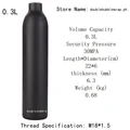 0.3L Flat Bottle