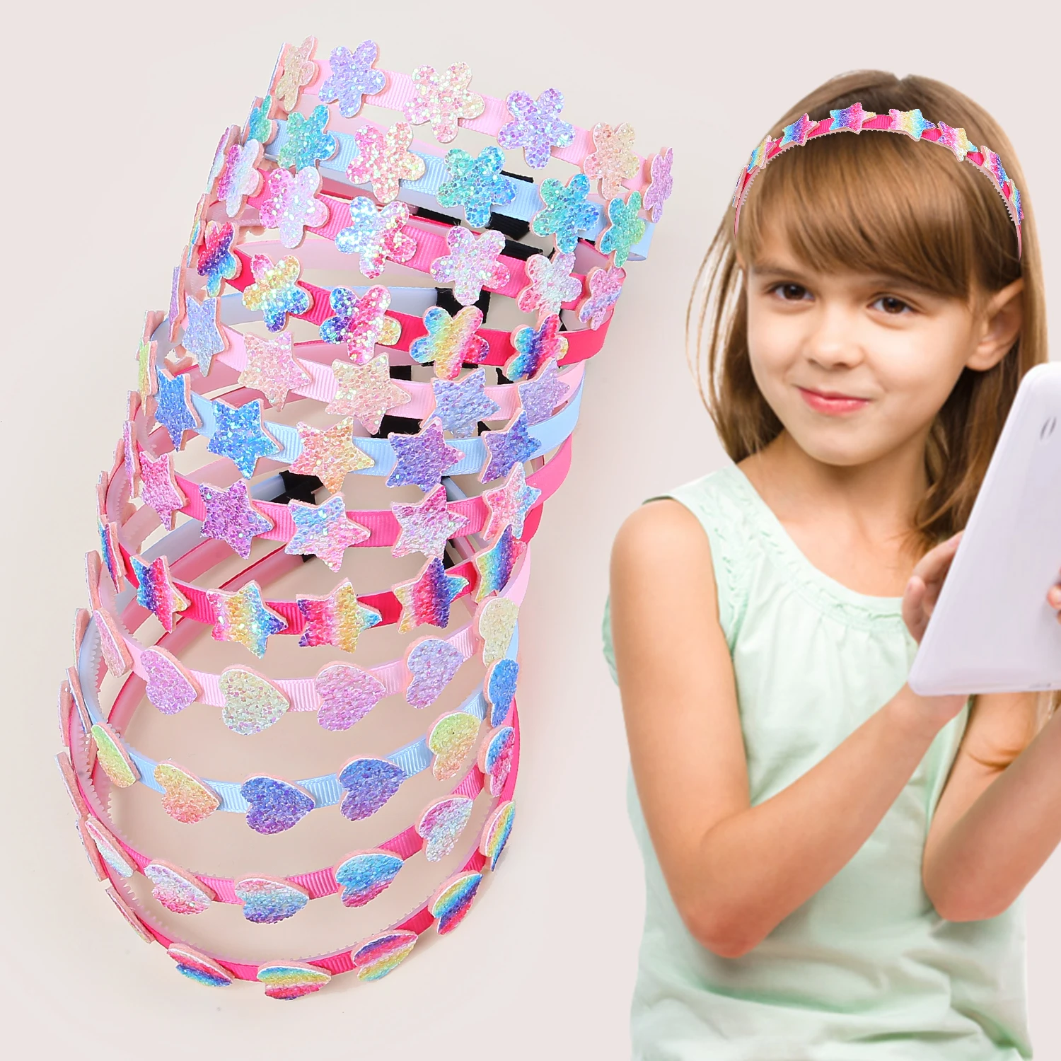 Girls Rainbow Star …