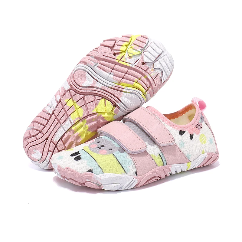 Children's Beach Sandals Quick-drying Pool Shoes Outdoor Water Playi Anti-cut Anti-slip Wear-resistant Rubber-soled Wading Shoes
