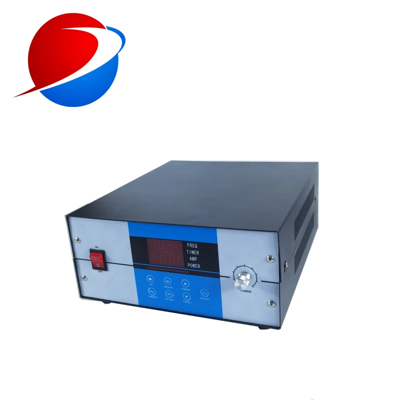 1200W Ultrasonic Power Supply Industry Ultrasound Power Cleaning Generator 20khz/33khz/28khz/40khz Optional Frequency