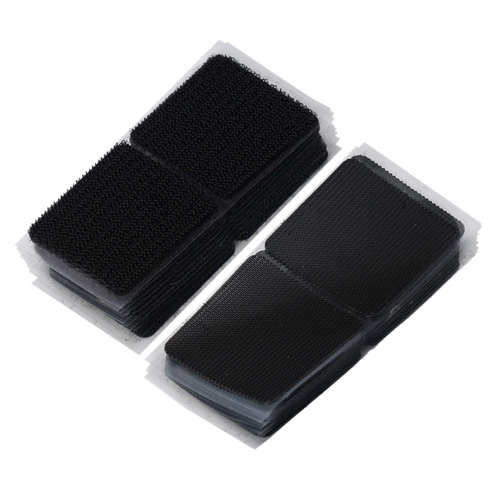 20PCS Automotive Floor Mat Clips with Backing Support and Strong Adhesion for Carpet Tape Based Fixing in Cars and Living Spaces