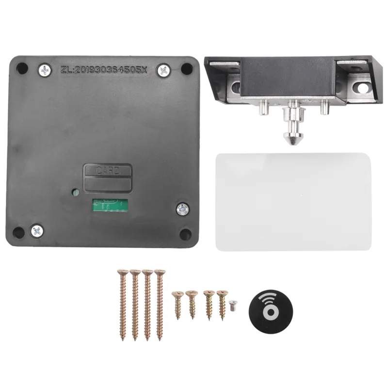 ABDE-スマート木製ドアロックキーレス不可視電子ロックICカードTtlockアプリロック解除キャビネットロッカー家具引き出しロックDurab