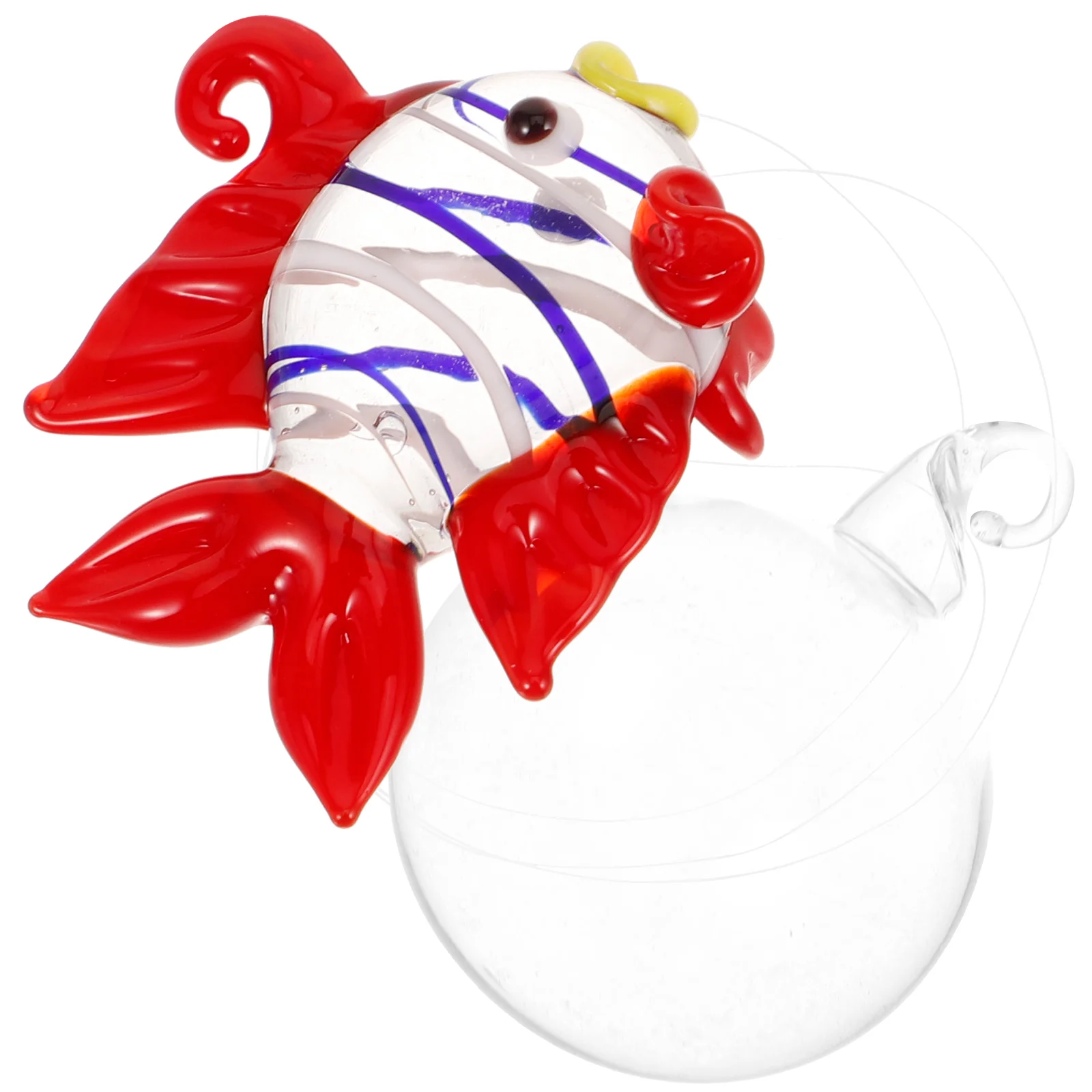 

Glass Fake Fish Tank Decoration Floating Aquarium Landscape Funny Ornaments Decorate