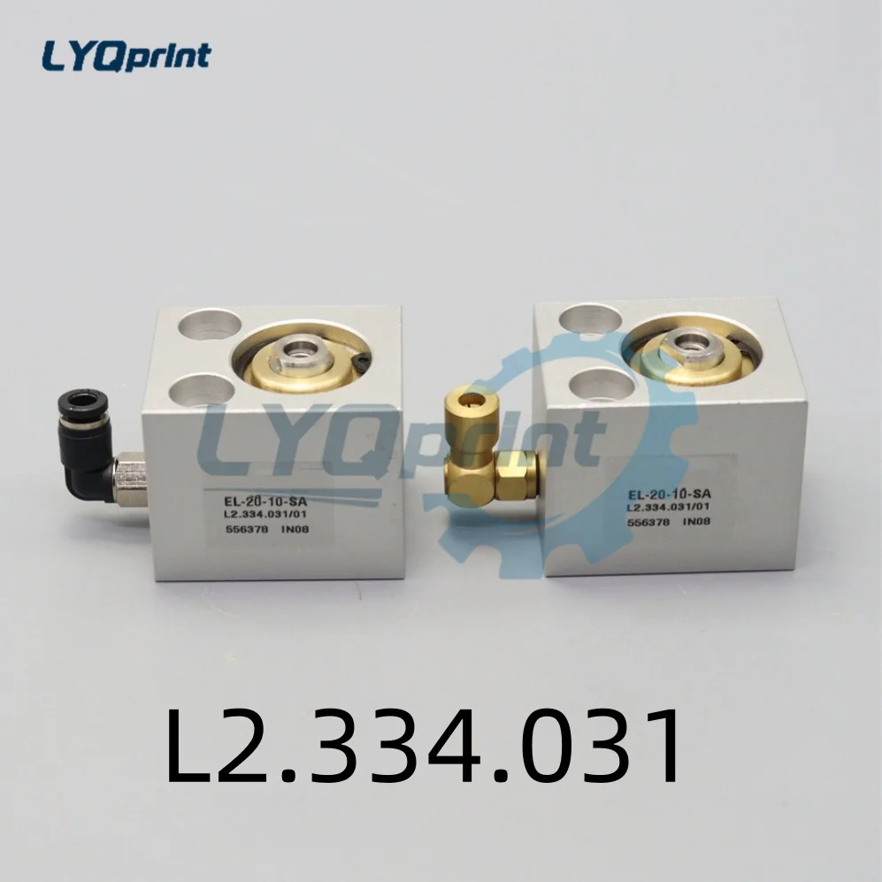 

1 шт. L2.334.031 EL-20-10-SA пневматический цилиндр D20 H10 для Heidelber CD74 XL75 детали печатной машины