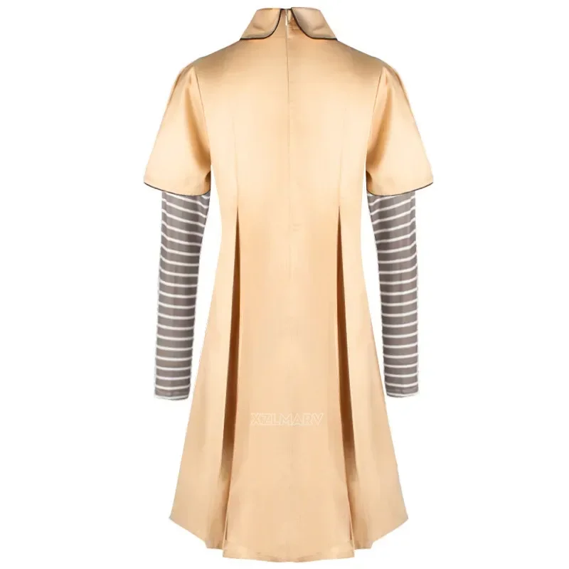 2024 MEGAN Cosplay Costume Wig Megan Dress AI Doll Robots Dress Top Socks MEGAN Full Set Outfit for Girls and Adult Cosplay Wig