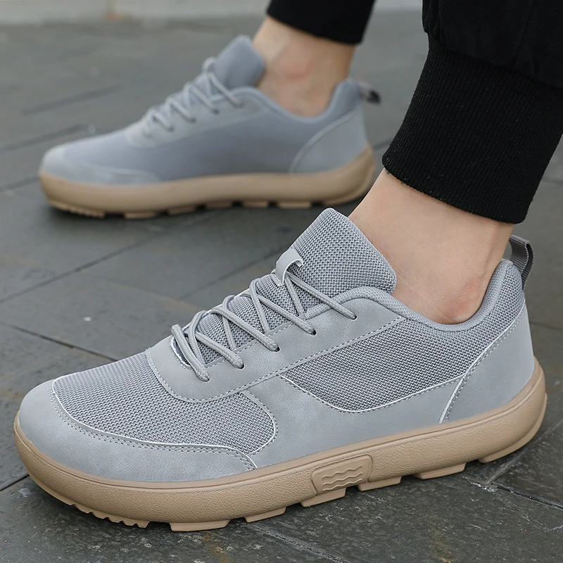 Unisex-Barfußschuhe mit breiter Zehenpartie, atmungsaktive Mesh-Wanderschuhe, lässige Sneaker im Street-Style, minimalistische Laufschuhe für den täglichen Gebrauch – Detail 8