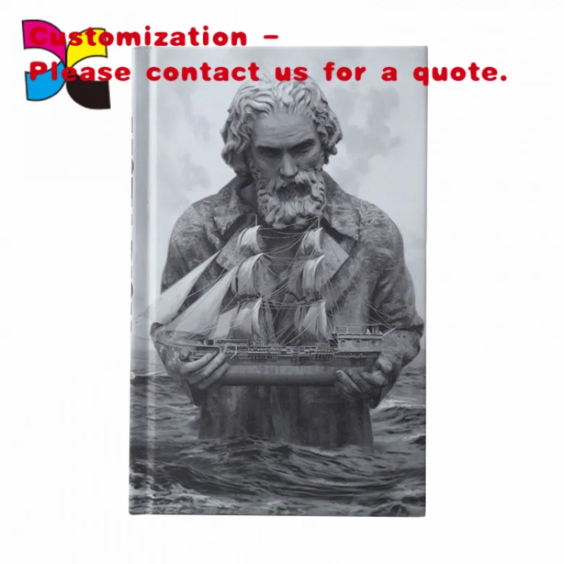 

custom.Bulk Order Novel Hardcover Books Factory Production Coated Paper Book Printing