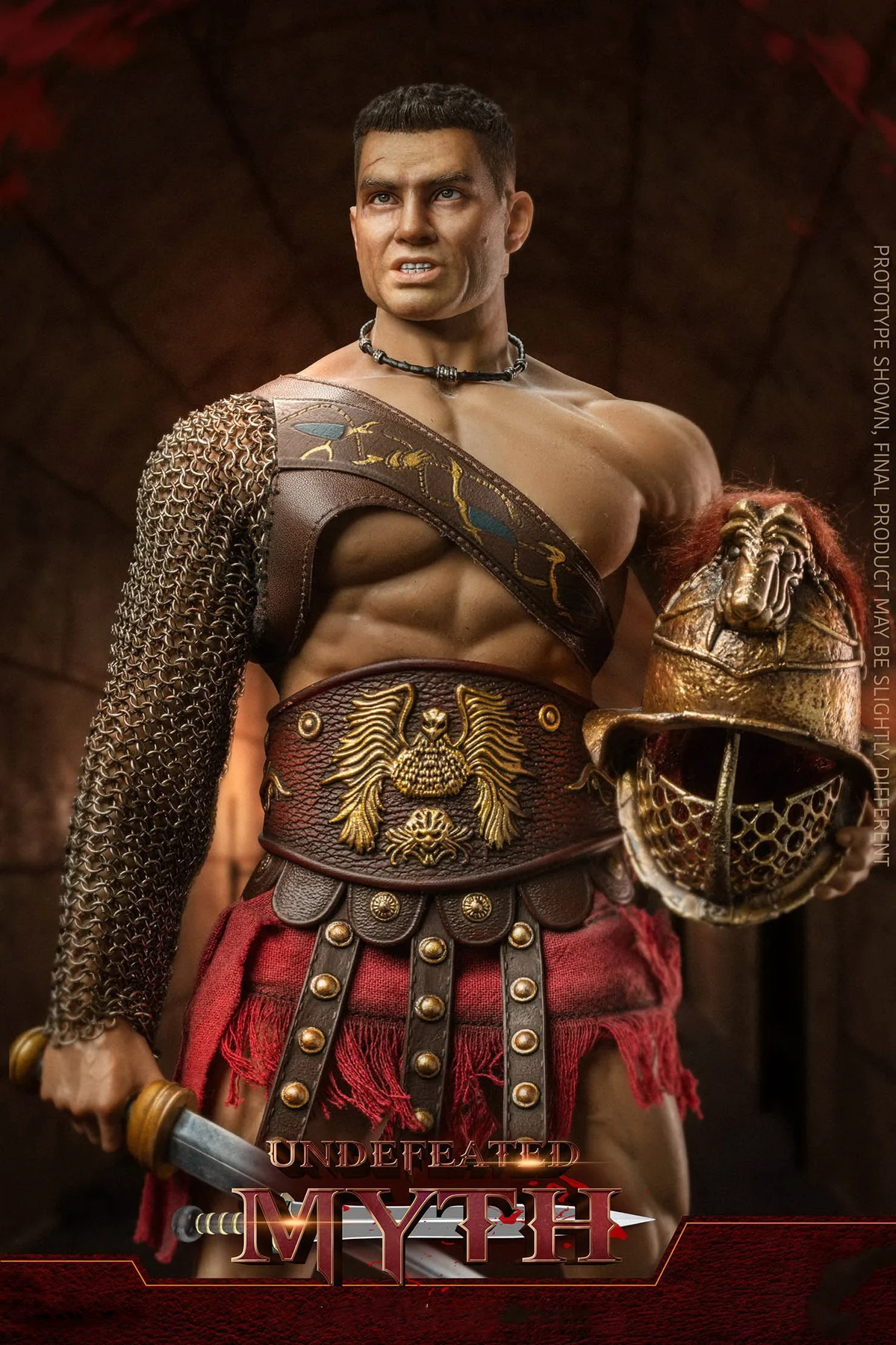 1/6 skala jednolite ciało akcja figurka lalka spartakus niepokonany mit Crixus 12 "Super elastyczny kolekcjonerskie figurki zabawkowy Model