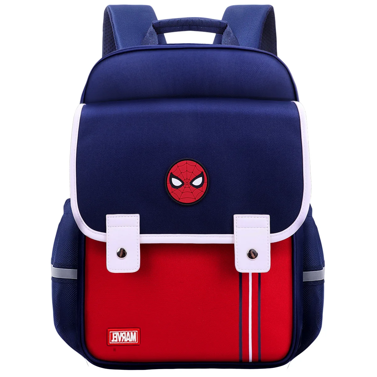 Disney Marvel-mochila ortopédica de hombro para niño, morral escolar de gran capacidad para estudiantes de primaria, Spiderman, Capitán América