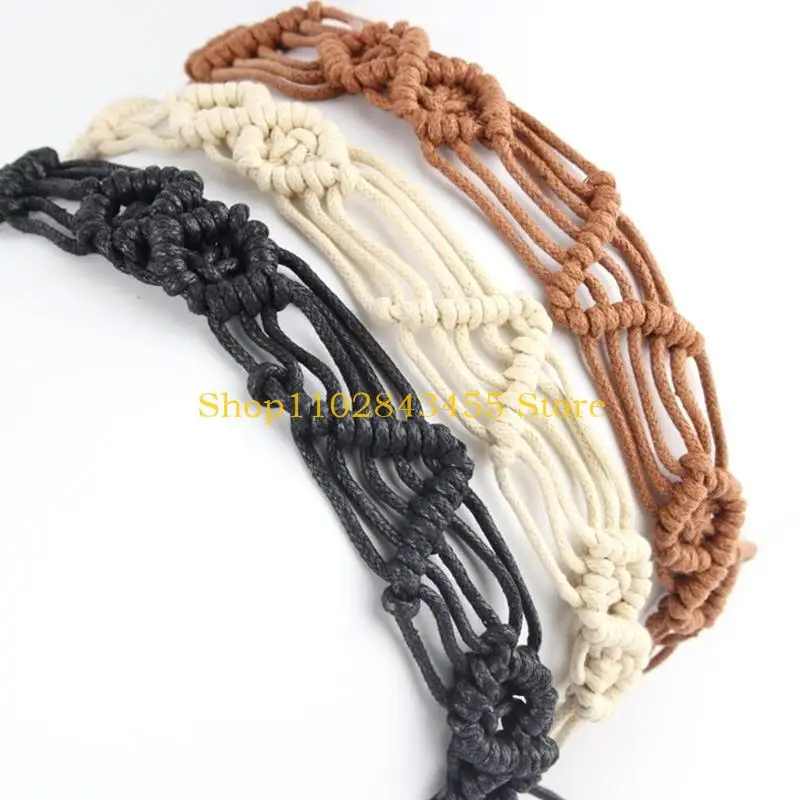 

49MC Boho Галстук для волос Бохо Браслет Boho Hat Band Ковбойская шляпа Band Straw Hat Band Western Hat Ремень для Fedora Hat