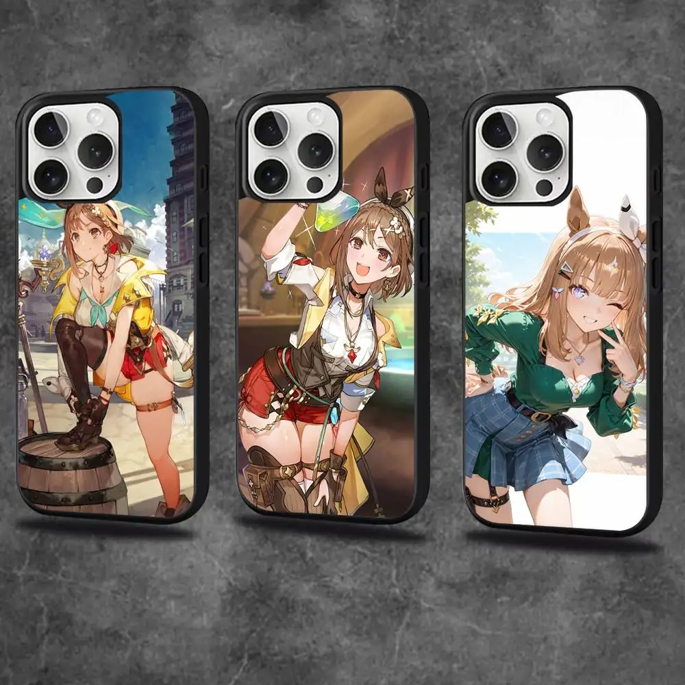

Чехол для телефона A-AtelierS R-Ryza G-Game для iPhone 17,16,15,14,13,12,11,Pro,Max,Plus,Mini,SE4,E с магнитной беспроводной зарядкой Magsafe