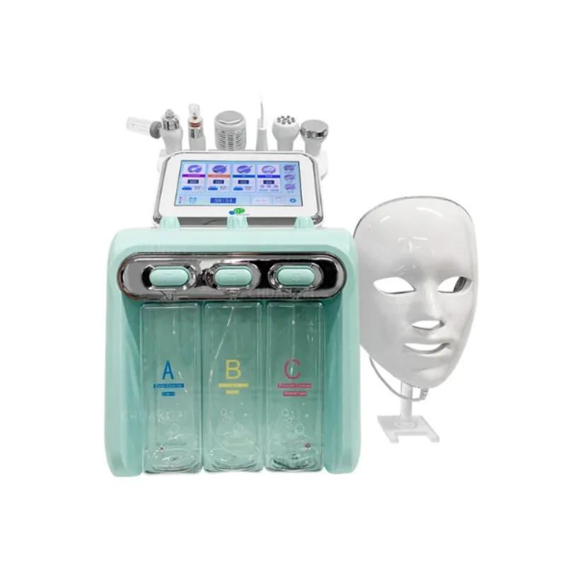 6 in1water Derma brasion Hydro Maschine Tiefen reinigungs maschine Wasserstrahl Gesichts reinigung tote Haute ntfernung Salon verwenden