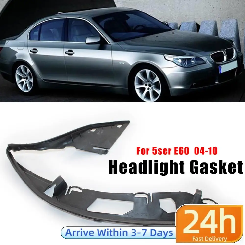 

Car Headlight Rubber Sealing Strip LH RH Headlight Lens Gasket Rubber Seal Left Right Side for BMW 525i 528i 530i 535i 545i 550i