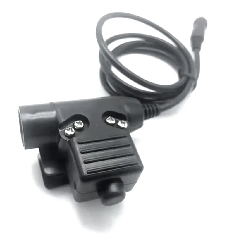 For Yaesu Vertex U94 PTT Headset Adapter For VX-6R, VX-7R, FT-270 Walkie Talkies