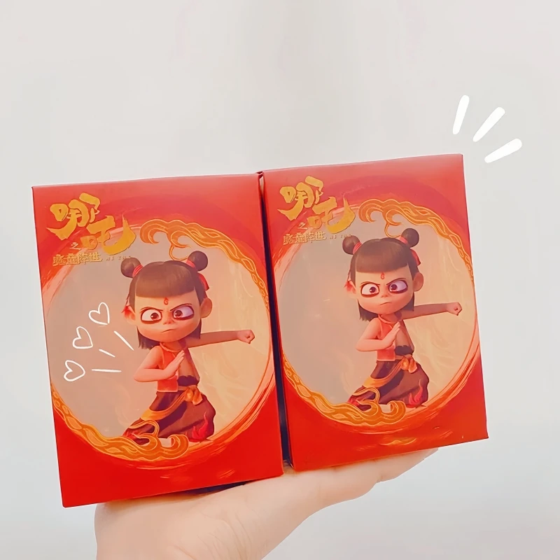 In Stock Nezha'S Demon Child Descendants Egg Pet Series Blind Box Trendy Play Ao Bing Dolls Toys Ornament Handmade Holiday Gifts