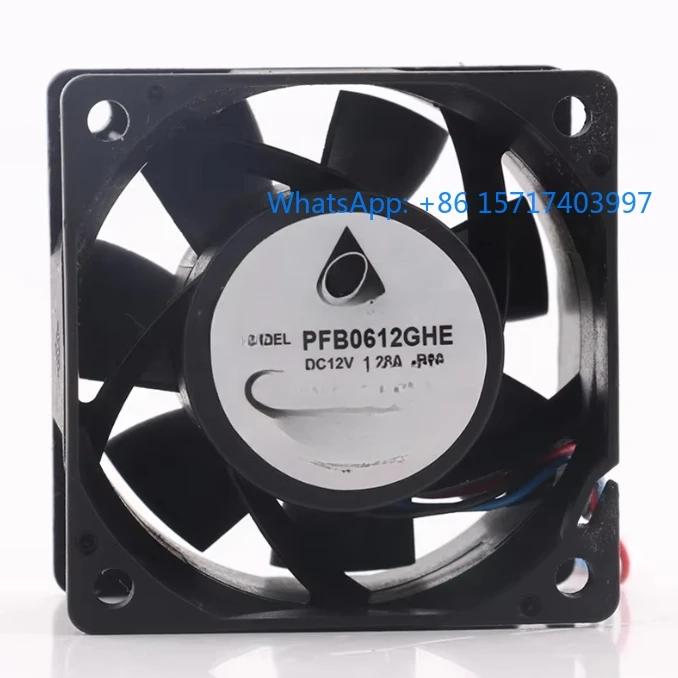 

24 В 48 В постоянного тока 12 В 1,28 А EC AC 60X60X38 мм 6 см 6038 2-4 провода инвертор большого объема воздуха сервер PFB0612GHE охлаждающий вентилятор