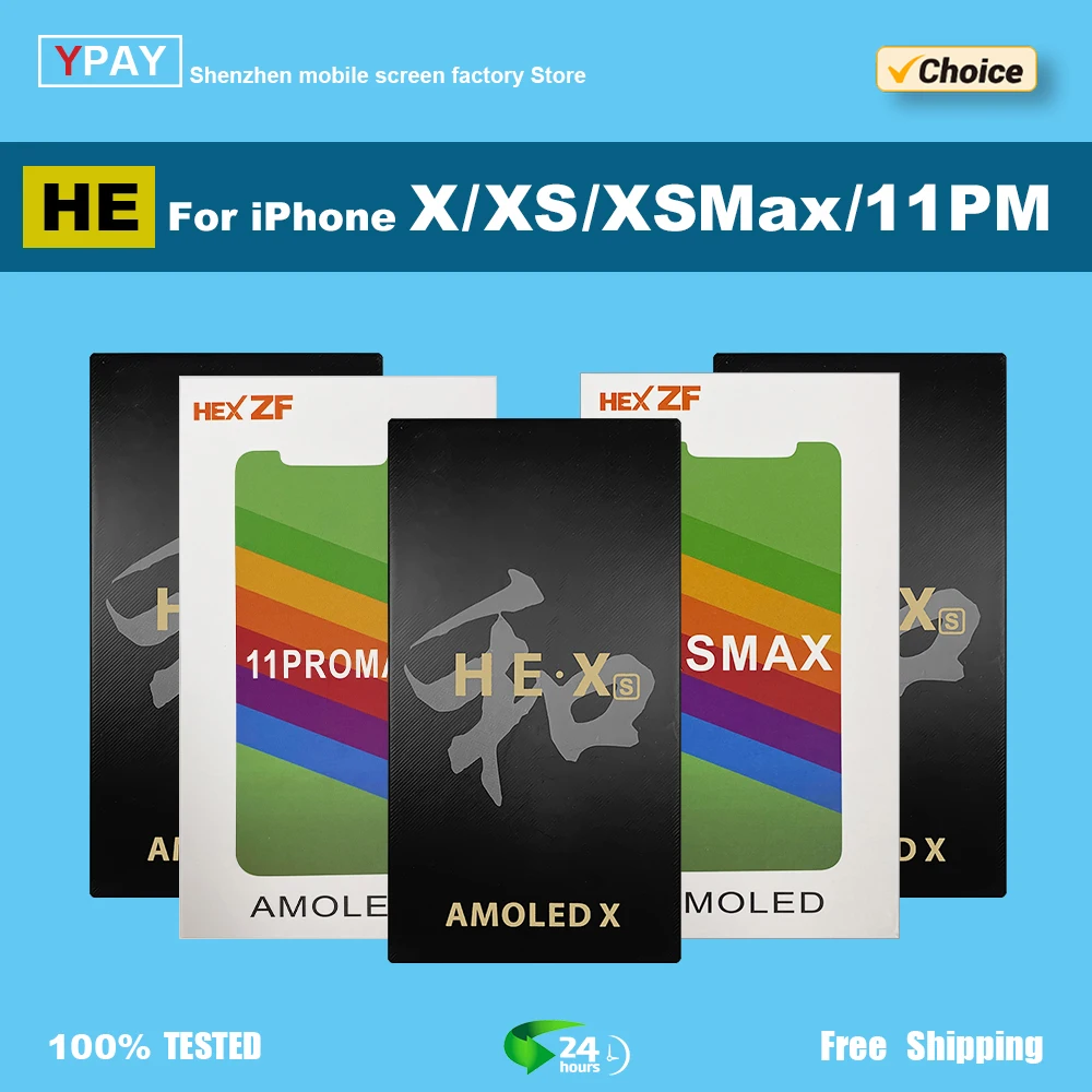 รีวิวและแนะนำหน้าจอ LCD สำหรับ iPhone X, XS, XS Max, 11 Pro MAX รุ่น HE X