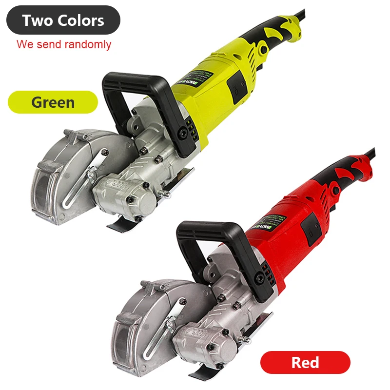 4000W 220V Electric Wall Chaser Groove Cutting Machine Wall Slotting Machine Steel Concrete Circular Saw Electric Tool Set