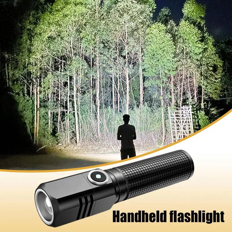 

Flash Light Bright Pocket Handheld Flashlights Waterproof Ultra-Compact Flashlight 3 Modes Small Camping Flashlights For Night