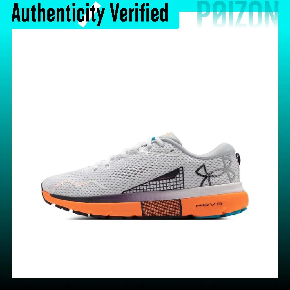 Under Armour UA Chinese New Year Running Shoes Men's Low-top Gray/Orange 3026545-102