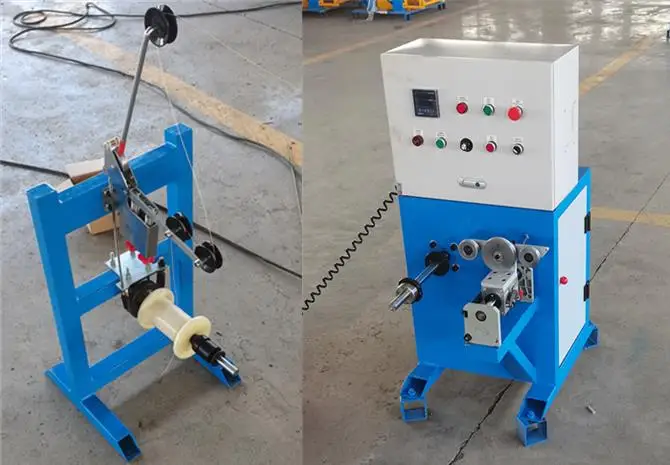 New Style 300mm Bobbin Spool Take-Up Machine Wire Spooler Spooling Take-Up Machine for Winding