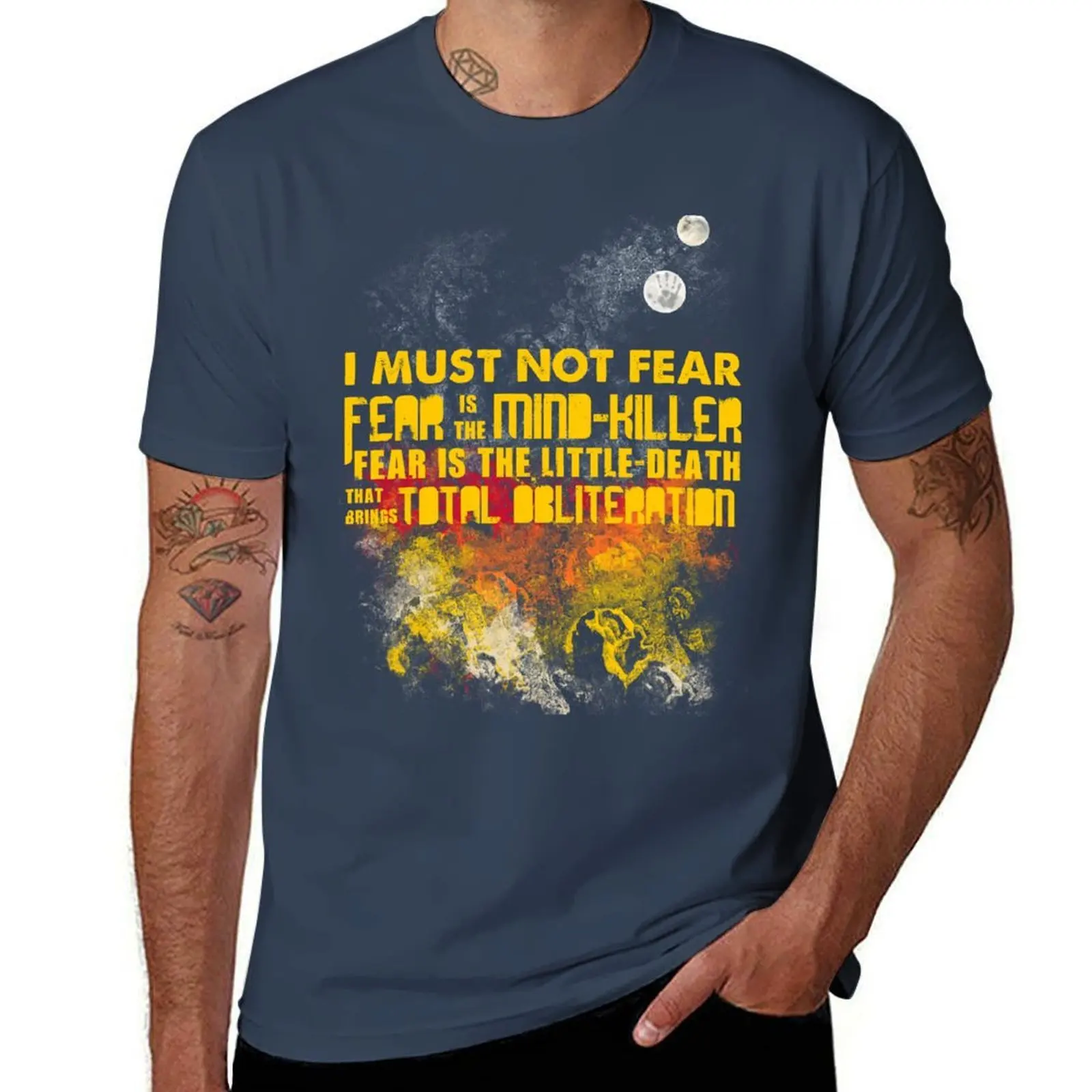 

Litany Against Fear T-Shirt man tshirt man t shirt summer T-Shirt