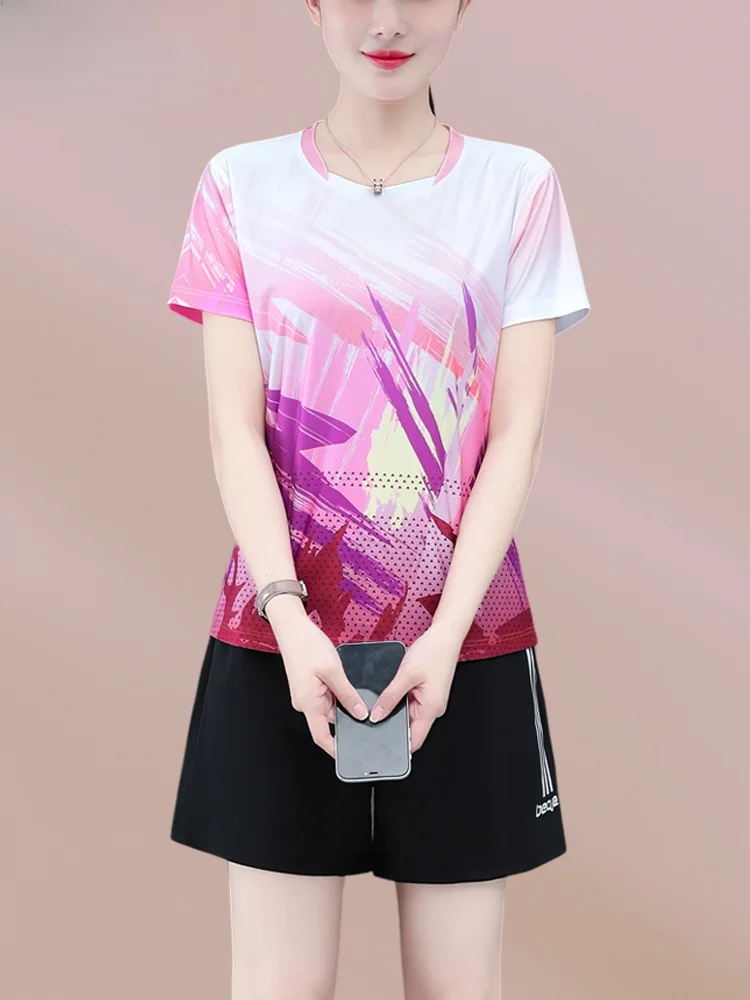 

TUCANO Summer Qui Dry Sports Set Women's 2026 New Small Size ort Sve orts Running Suit Two Piece Set round Ne Pull...