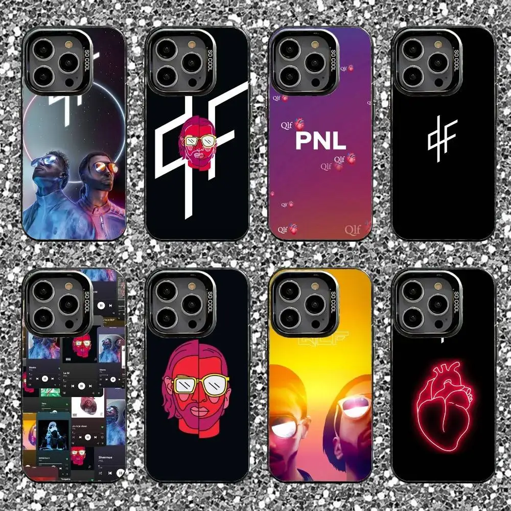 

PNL Rap Groupe Phone Case For iPhone 16,15,14,13,12,11,Pro,XS,Max,Plus,Mini,SE Black Candy Matte Shockproof Cover
