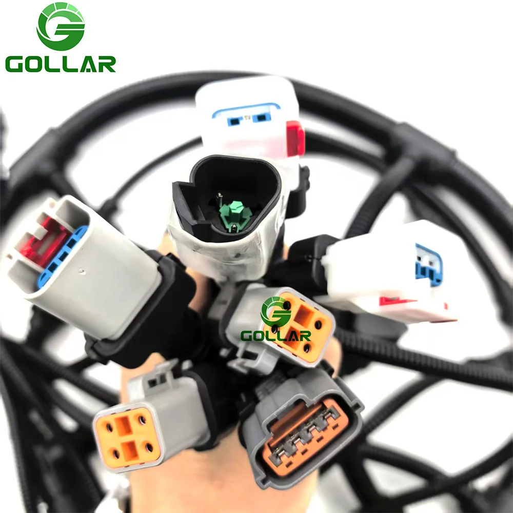 Construction Machinery Parts for Komatsu PC300-8 PC350-8 Excavator 6D114 Engine Wiring Harness 6745-81-9230