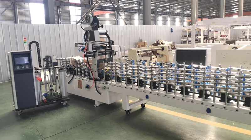 Hot Melt Glue Profile Wrapping Machine High Quality Wood Door Frame Making Pvc Profile Wrapping Machine