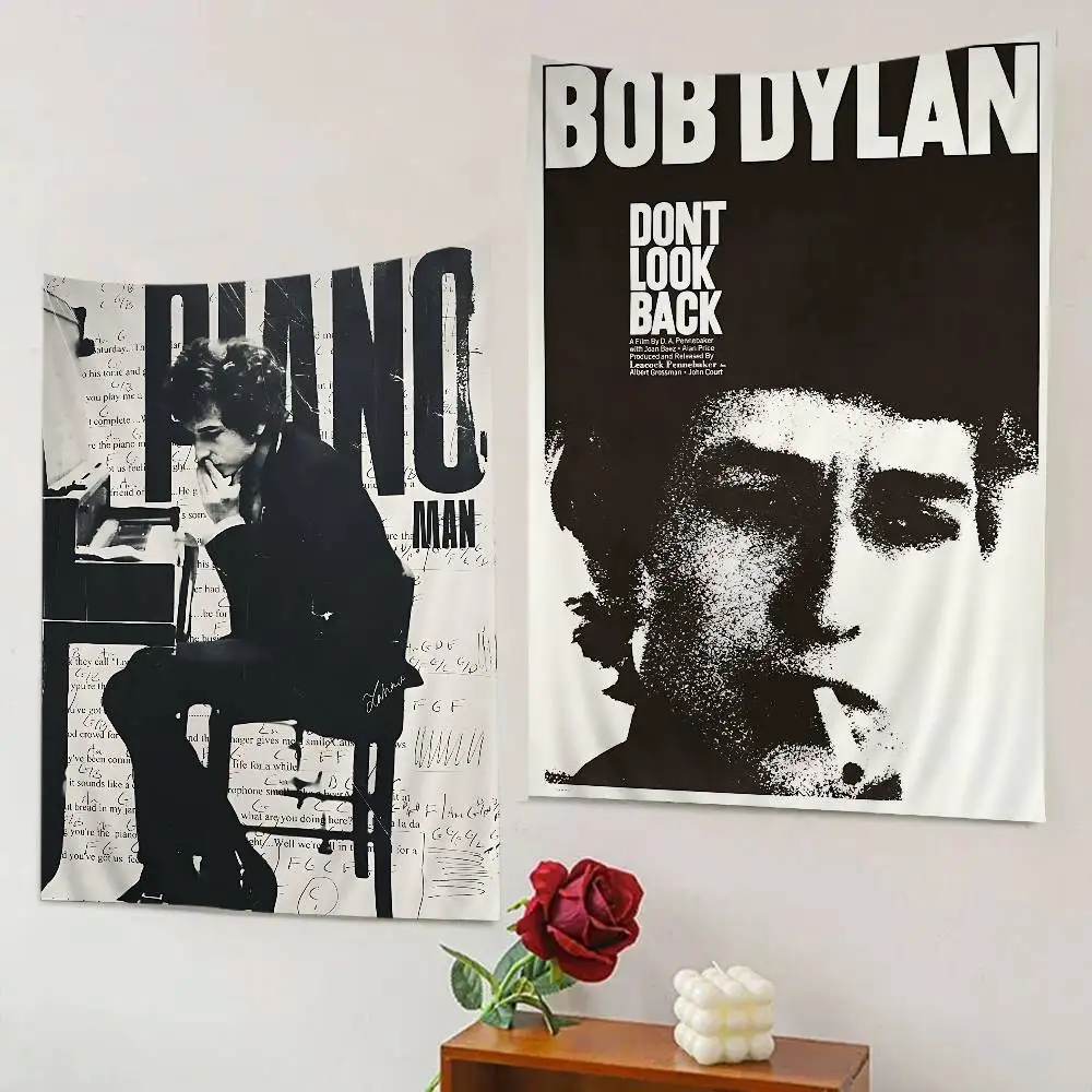 Classic Singer Bob Dylan DIY Wall Tapestry Hanging Tarot Hippie Wall Rugs Dorm INS Home Decor