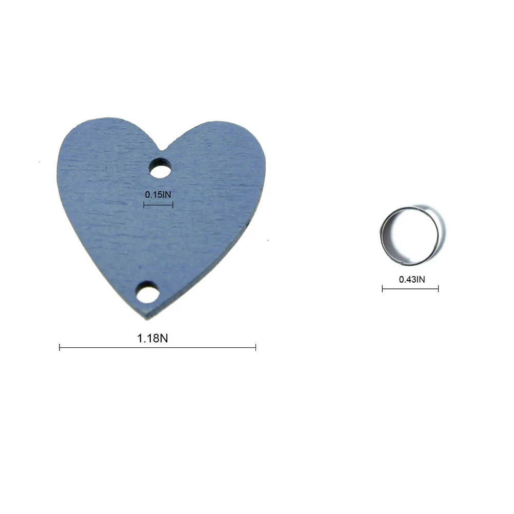 

1 set Heart Shape Wood Slices Wooden Plaque DIY Calendar Accessories Hanging Pendants Home Decor Wall Plaque Modern Craft