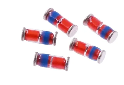 50PCS/lot Zener Diodes ZM4749A ZM4749 LL-41 1N4749A 1N4749  DO-41 24V 1W Regulator Diode Glass Tube