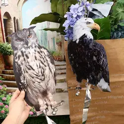吊り下げ式鳥の忌避ベル、牧歌的なカードの吊り下げペンダント、屋外のパティオの装飾、ウィンドチャイム
