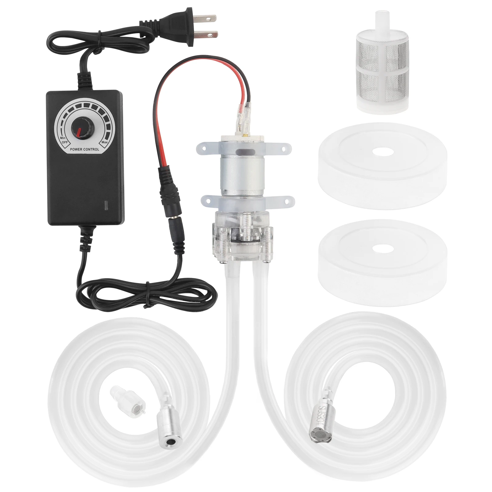 

Auto Siphon Self Priming Electric Pump 100-240V Adjustable Speed Electric Water Transfer Pump Kit for Ice Maker Coffee Machine