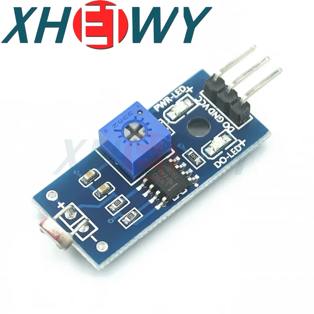 Photosensitive resistor sensor module photosensitive light detection intelligent car accessories compatible with UNO R3