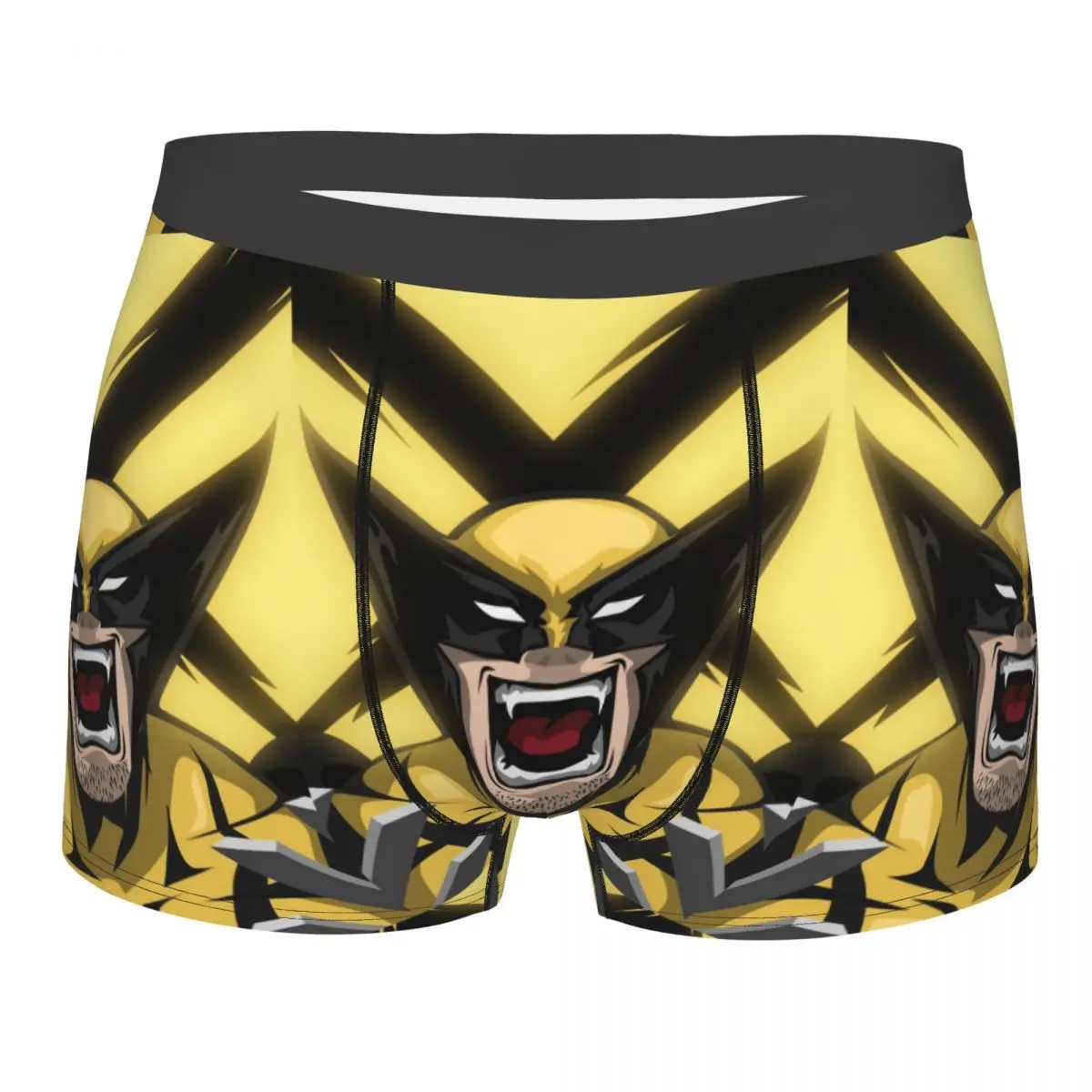 

Custom Wolverine Comic Wallpaper Boxers Shorts Men's Briefs Underwear Cool Underpants