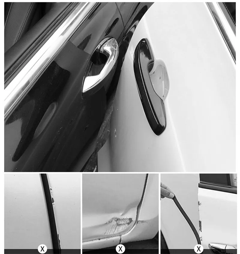 Transparent Auto Tür Aufkleber Protector Auto Tür Sill Kratz Aufkleber Protector Nano Band Auto Stoßstange Streifen Auto Schützen – Detail 1