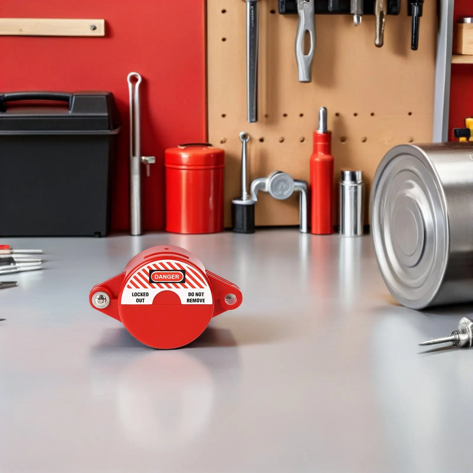 

Профессиональное промышленное устройство блокировки для затворов, клапанов для воды и пропанового газа, 1-2,5 дюйма (25-64 мм), ударопрочный клапан из АБС-пластика