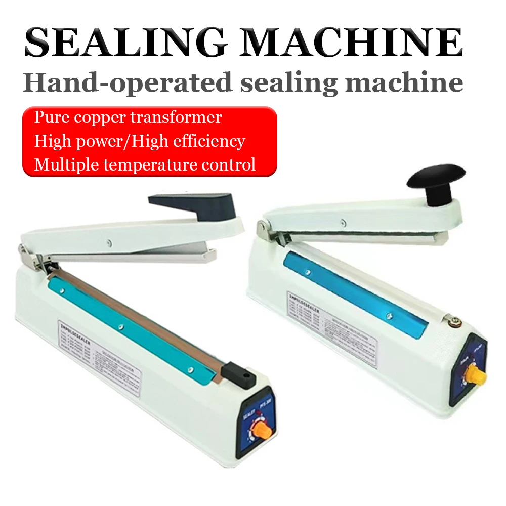 White Hand-operated Sealing Machine Can Seal Non-woven Fabric Masks, Mooncakes, Nougat, Tea Packaging Bags, Etc