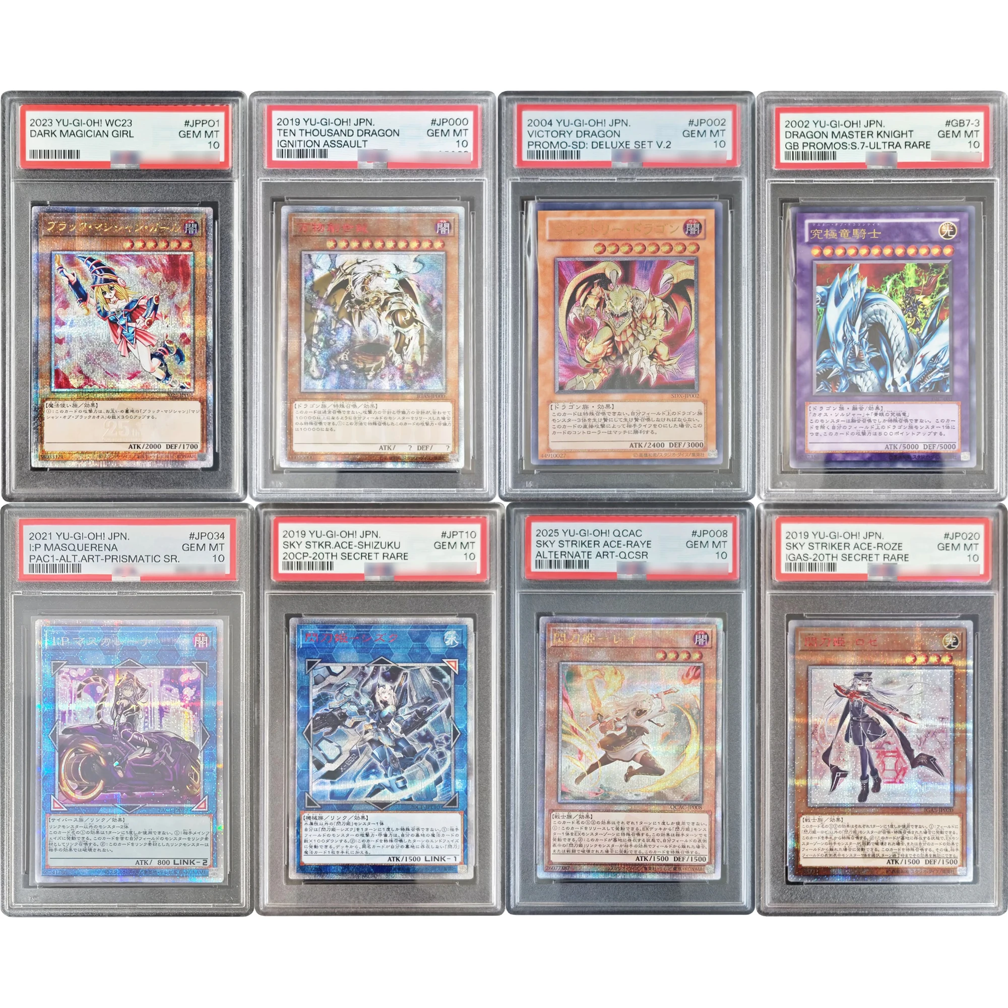

Yu-Gi-Oh! Sky Striker Ace Dark Magician Girl Rating Card Collection Card Diy Self Made Copy Version Game Anime Card Toy