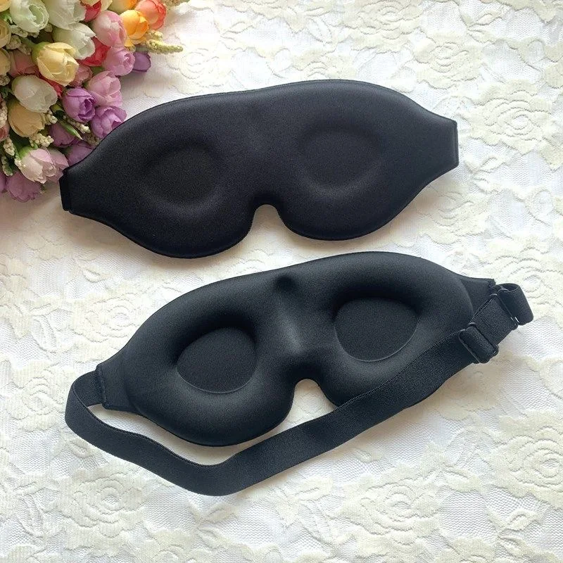 Antifaz 3D Súper Suave para Dormir, Bloquea la Luz, para Hombres y Mujeres, Viajes y Hogar