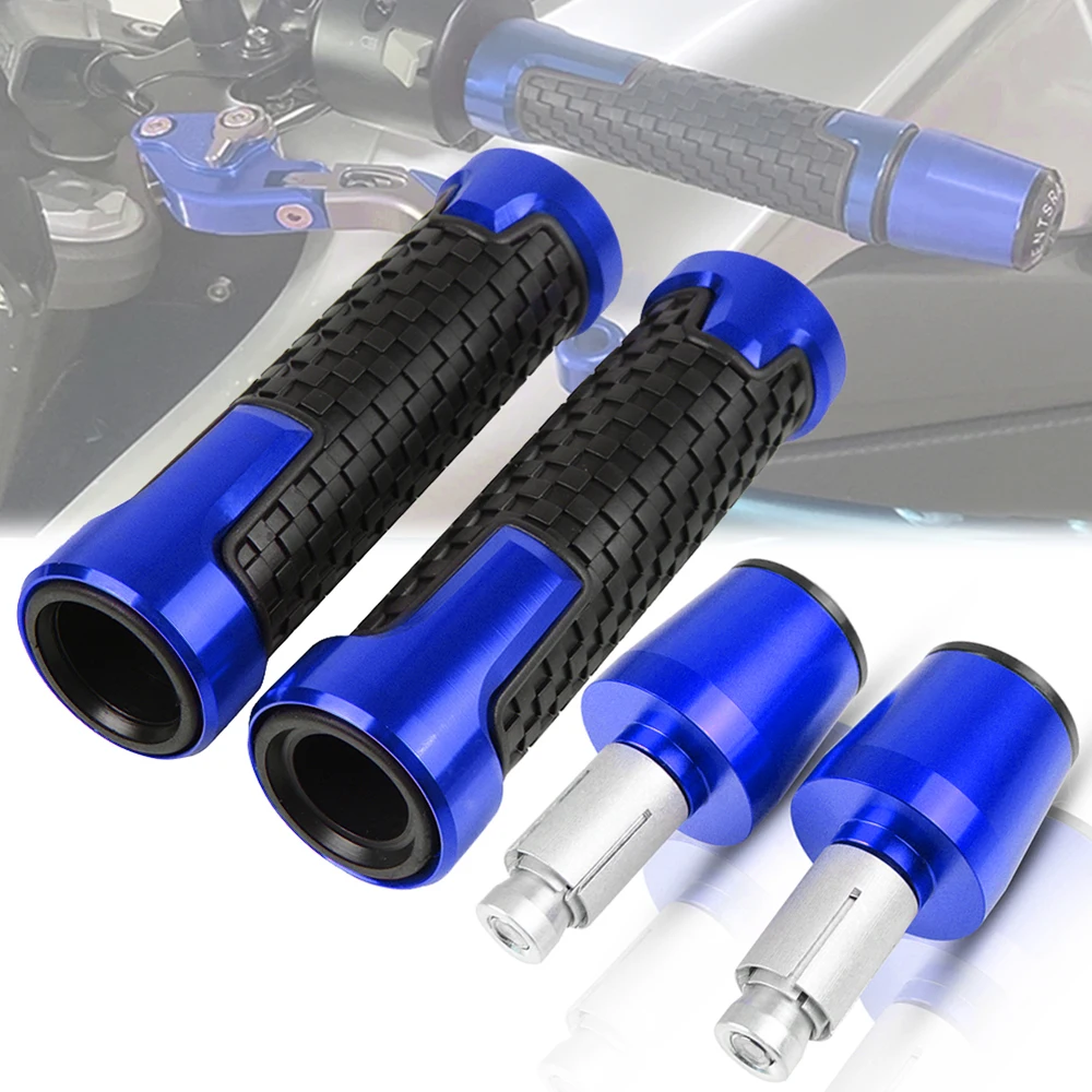 Para suzuki rv200 rv 200 2016 2017 acessórios da motocicleta cnc 22mm guiador aperto tampa final plug borracha antiderrapante lidar com apertos de barra