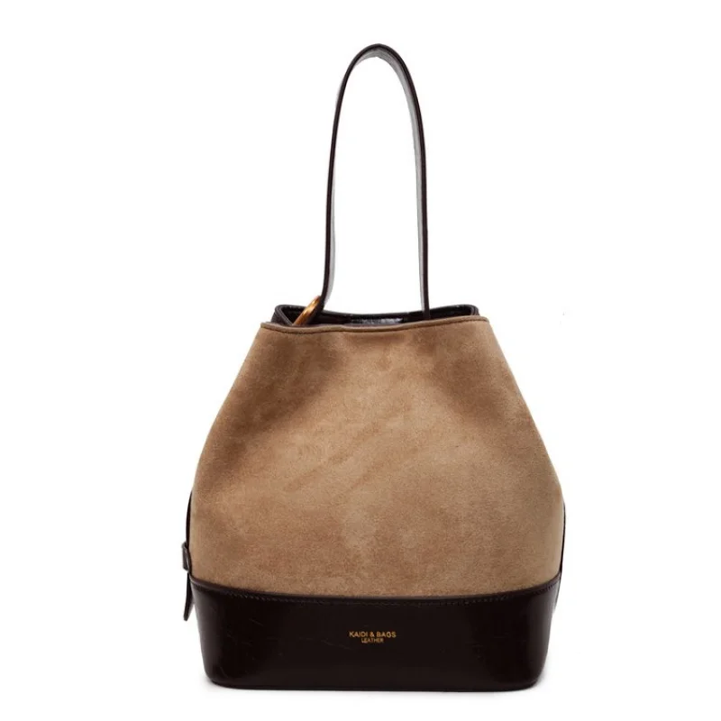 حقيبة ماسنجر عصرية للسيدات مصنوعة من الجلد الفاخر، مظهر باريس كاجوال عتيق أنيق للاستخدام اليومي ​