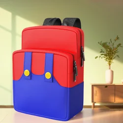 Travel Bag for Nintendo Switch/Lite/OLED, Portable Small Sling Crossbody Shoulder Carrying Storage Backpack for NS Console, etc