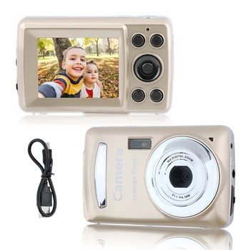 Zoom 16MP Portable Mini Camera Home Digital Camera Dazzling Flash Video 2.4 inch Screen Anti-shake Shooting Domestic Durable