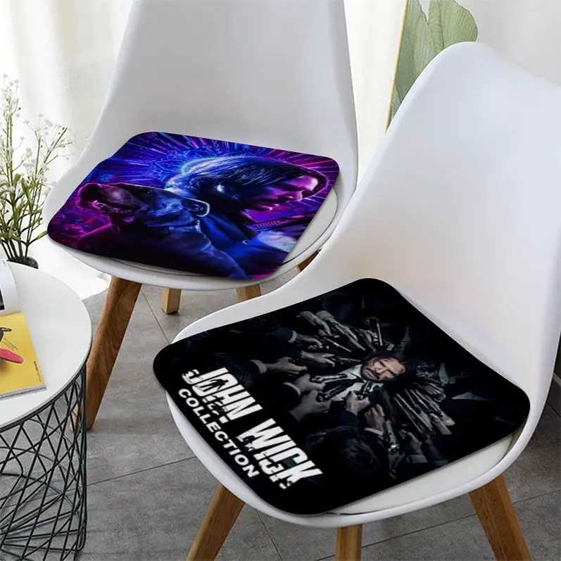 

Classic Movie John Wick Minimalist Style Seat Pad Household Cushion Soft Plush Chair Mat Winter Office Bar Sofa Decor Tatami